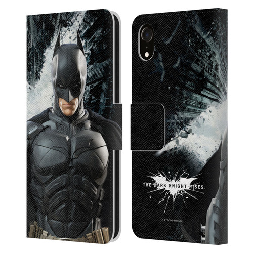 The Dark Knight Rises Character Art Batman Leather Book Wallet Case Cover For Apple iPhone XR