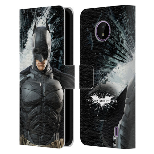 The Dark Knight Rises Character Art Batman Leather Book Wallet Case Cover For Nokia C10 / C20