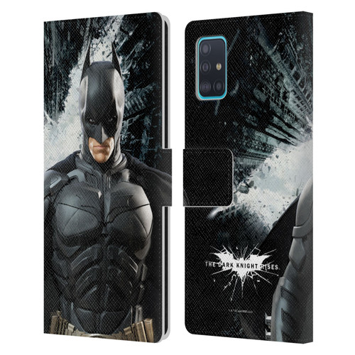 The Dark Knight Rises Character Art Batman Leather Book Wallet Case Cover For Samsung Galaxy A51 (2019)