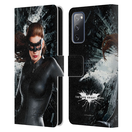 The Dark Knight Rises Character Art Catwoman Leather Book Wallet Case Cover For Samsung Galaxy S20 FE / 5G