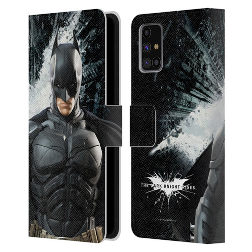 The Dark Knight Rises Character Art Batman Leather Book Wallet Case Cover For Samsung Galaxy M31s (2020)