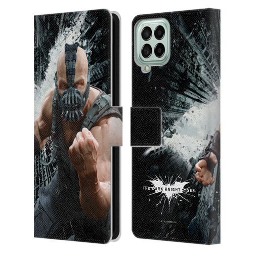 The Dark Knight Rises Character Art Bane Leather Book Wallet Case Cover For Samsung Galaxy M33 (2022)