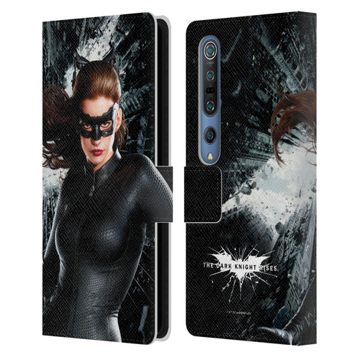The Dark Knight Rises Character Art Catwoman Leather Book Wallet Case Cover For Xiaomi Mi 10 5G / Mi 10 Pro 5G