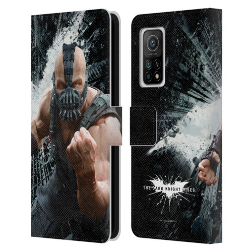 The Dark Knight Rises Character Art Bane Leather Book Wallet Case Cover For Xiaomi Mi 10T 5G