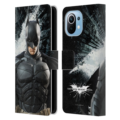 The Dark Knight Rises Character Art Batman Leather Book Wallet Case Cover For Xiaomi Mi 11