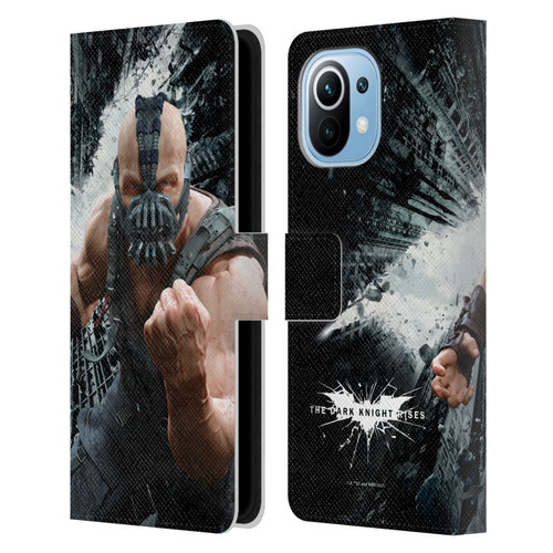 The Dark Knight Rises Character Art Bane Leather Book Wallet Case Cover For Xiaomi Mi 11