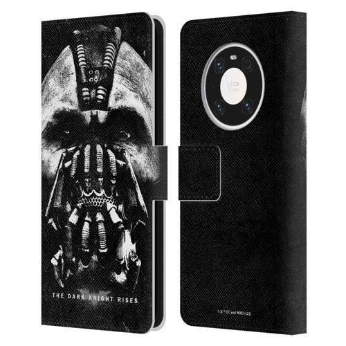 The Dark Knight Rises Key Art Bane Leather Book Wallet Case Cover For Huawei Mate 40 Pro 5G