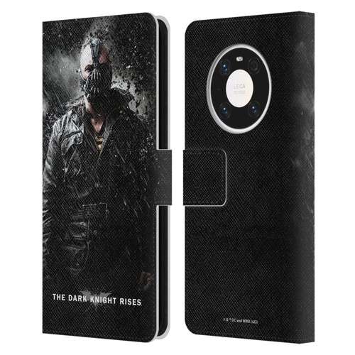 The Dark Knight Rises Key Art Bane Rain Poster Leather Book Wallet Case Cover For Huawei Mate 40 Pro 5G