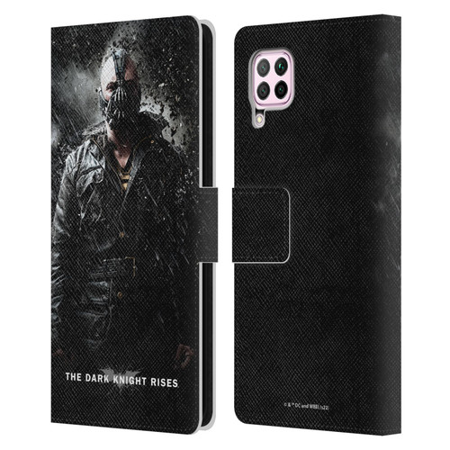 The Dark Knight Rises Key Art Bane Rain Poster Leather Book Wallet Case Cover For Huawei Nova 6 SE / P40 Lite