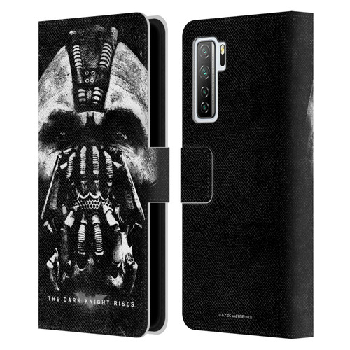 The Dark Knight Rises Key Art Bane Leather Book Wallet Case Cover For Huawei Nova 7 SE/P40 Lite 5G