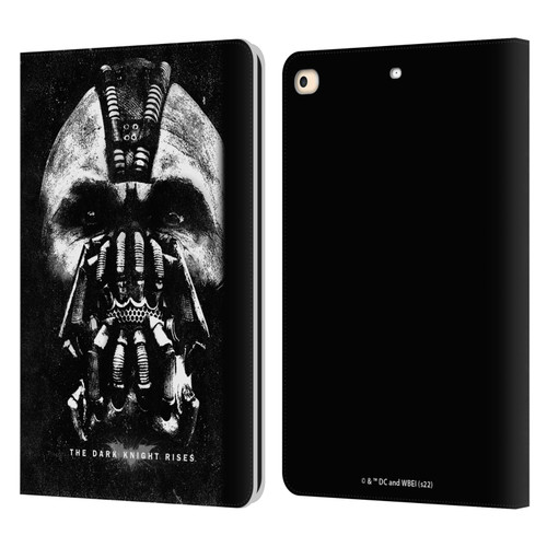 The Dark Knight Rises Key Art Bane Leather Book Wallet Case Cover For Apple iPad 9.7 2017 / iPad 9.7 2018