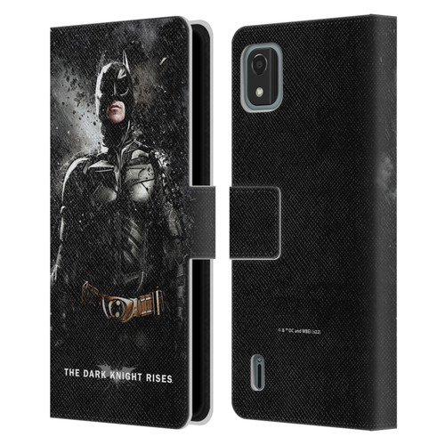 The Dark Knight Rises Key Art Batman Rain Poster Leather Book Wallet Case Cover For Nokia C2 2nd Edition