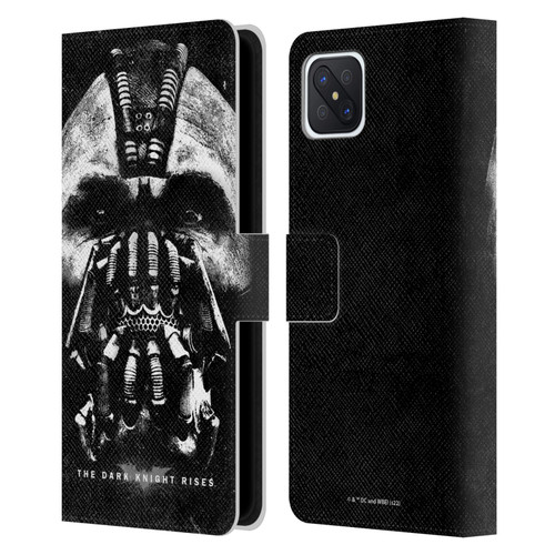 The Dark Knight Rises Key Art Bane Leather Book Wallet Case Cover For OPPO Reno4 Z 5G