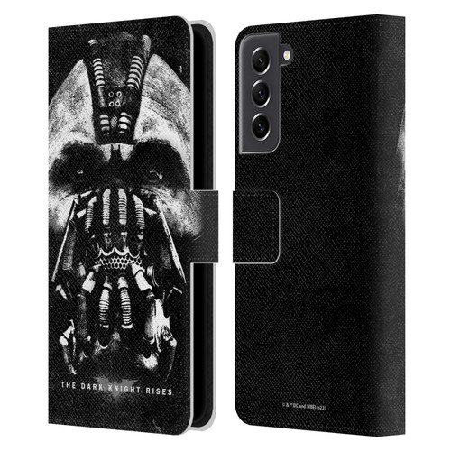 The Dark Knight Rises Key Art Bane Leather Book Wallet Case Cover For Samsung Galaxy S21 FE 5G
