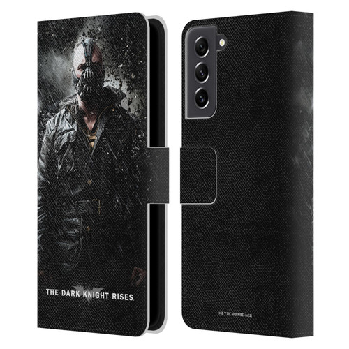 The Dark Knight Rises Key Art Bane Rain Poster Leather Book Wallet Case Cover For Samsung Galaxy S21 FE 5G