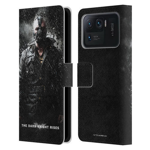 The Dark Knight Rises Key Art Bane Rain Poster Leather Book Wallet Case Cover For Xiaomi Mi 11 Ultra