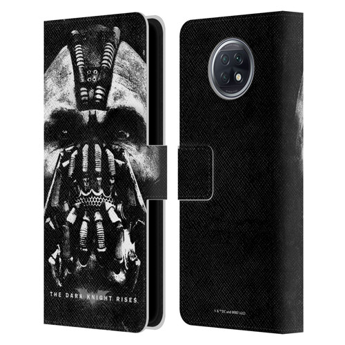 The Dark Knight Rises Key Art Bane Leather Book Wallet Case Cover For Xiaomi Redmi Note 9T 5G