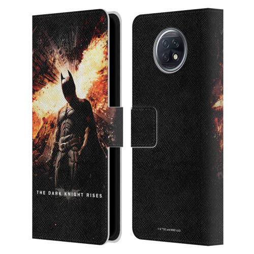 The Dark Knight Rises Key Art Batman Poster Leather Book Wallet Case Cover For Xiaomi Redmi Note 9T 5G
