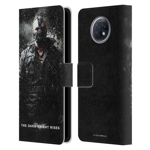 The Dark Knight Rises Key Art Bane Rain Poster Leather Book Wallet Case Cover For Xiaomi Redmi Note 9T 5G