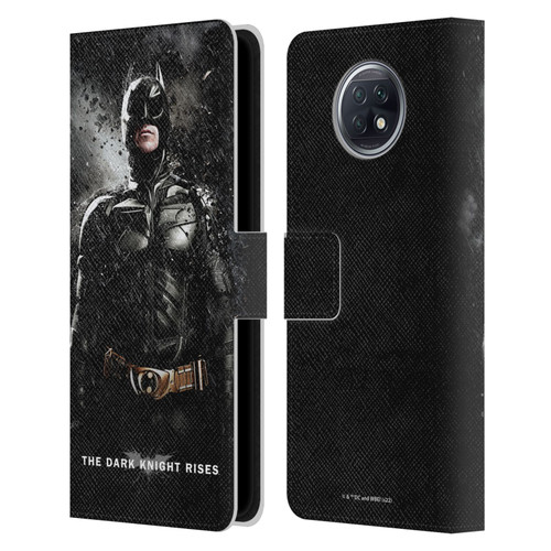 The Dark Knight Rises Key Art Batman Rain Poster Leather Book Wallet Case Cover For Xiaomi Redmi Note 9T 5G