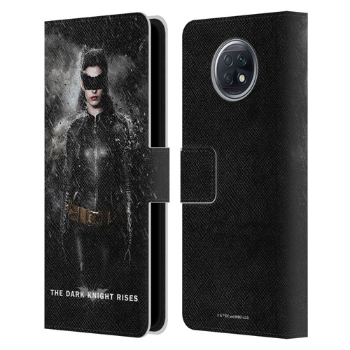 The Dark Knight Rises Key Art Catwoman Rain Poster Leather Book Wallet Case Cover For Xiaomi Redmi Note 9T 5G