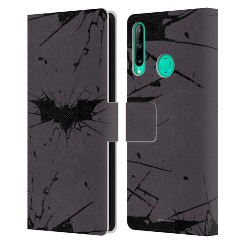 The Dark Knight Rises Logo Black Leather Book Wallet Case Cover For Huawei P40 lite E