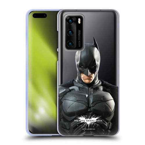 The Dark Knight Rises Character Art Batman Soft Gel Case for Huawei P40 5G