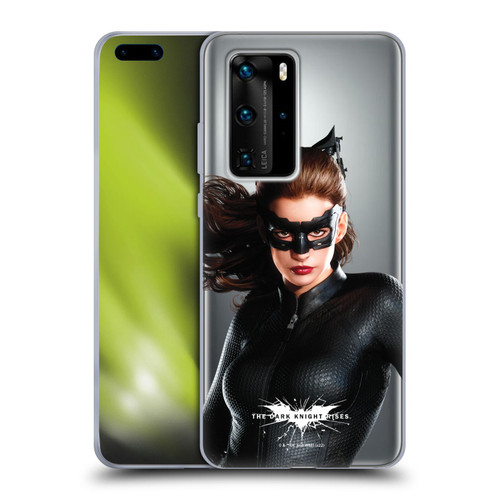 The Dark Knight Rises Character Art Catwoman Soft Gel Case for Huawei P40 Pro / P40 Pro Plus 5G