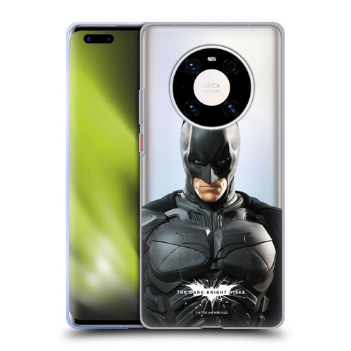 The Dark Knight Rises Character Art Batman Soft Gel Case for Huawei Mate 40 Pro 5G