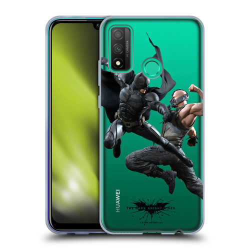 The Dark Knight Rises Character Art Batman Vs Bane Soft Gel Case for Huawei P Smart (2020)