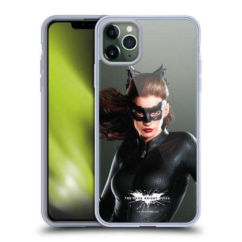 The Dark Knight Rises Character Art Catwoman Soft Gel Case for Apple iPhone 11 Pro Max