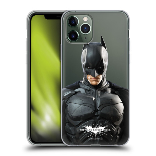 The Dark Knight Rises Character Art Batman Soft Gel Case for Apple iPhone 11 Pro