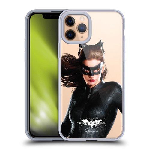 The Dark Knight Rises Character Art Catwoman Soft Gel Case for Apple iPhone 11 Pro