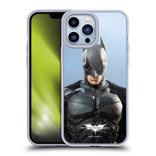 The Dark Knight Rises Character Art Batman Soft Gel Case for Apple iPhone 13 Pro Max