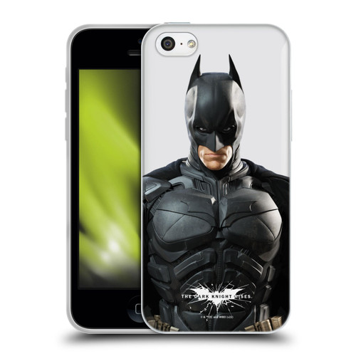 The Dark Knight Rises Character Art Batman Soft Gel Case for Apple iPhone 5c
