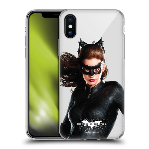 The Dark Knight Rises Character Art Catwoman Soft Gel Case for Apple iPhone X / iPhone XS