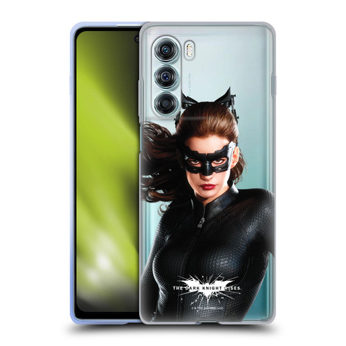 The Dark Knight Rises Character Art Catwoman Soft Gel Case for Motorola Edge S30 / Moto G200 5G