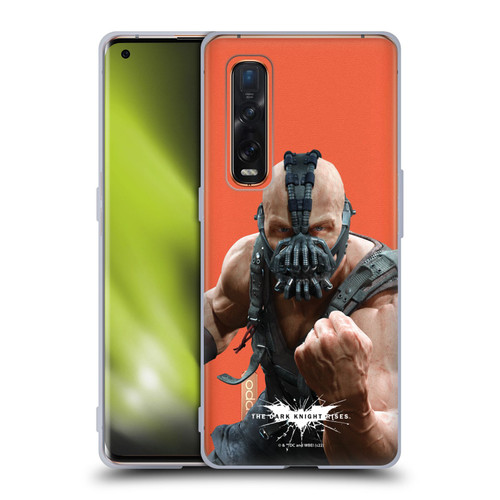 The Dark Knight Rises Character Art Bane Soft Gel Case for OPPO Find X2 Pro 5G