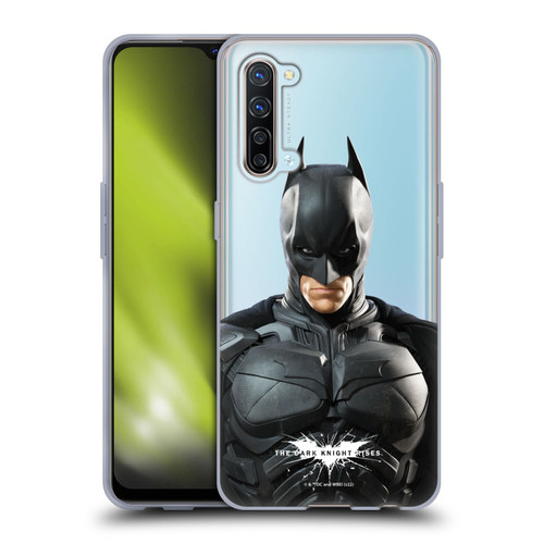 The Dark Knight Rises Character Art Batman Soft Gel Case for OPPO Find X2 Lite 5G