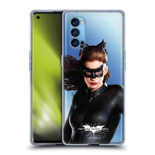 The Dark Knight Rises Character Art Catwoman Soft Gel Case for OPPO Reno 4 Pro 5G