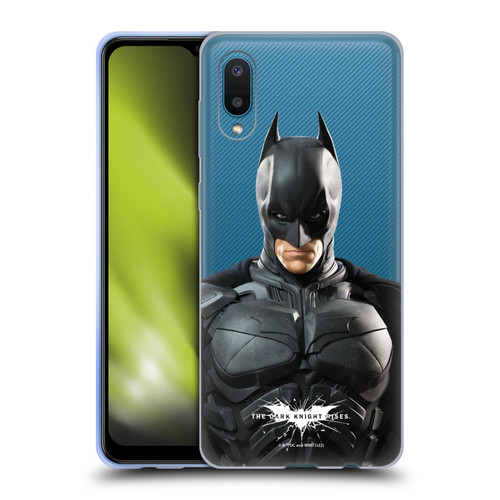 The Dark Knight Rises Character Art Batman Soft Gel Case for Samsung Galaxy A02/M02 (2021)