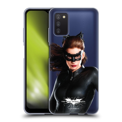 The Dark Knight Rises Character Art Catwoman Soft Gel Case for Samsung Galaxy A03s (2021)