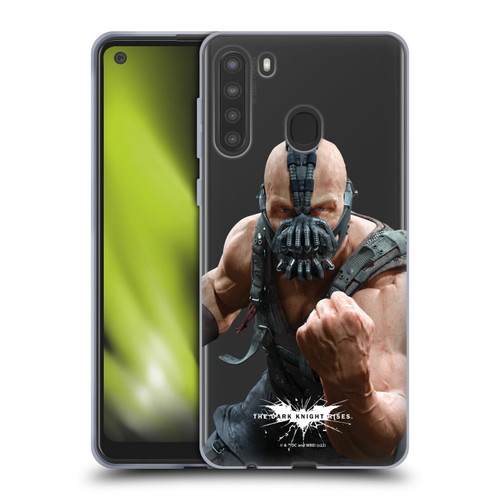 The Dark Knight Rises Character Art Bane Soft Gel Case for Samsung Galaxy A21 (2020)