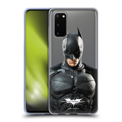 The Dark Knight Rises Character Art Batman Soft Gel Case for Samsung Galaxy S20 / S20 5G