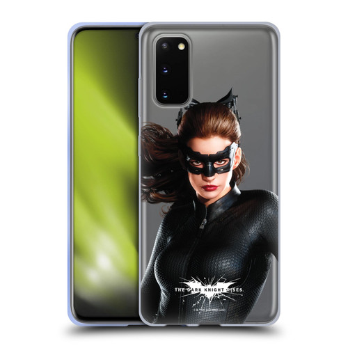 The Dark Knight Rises Character Art Catwoman Soft Gel Case for Samsung Galaxy S20 / S20 5G