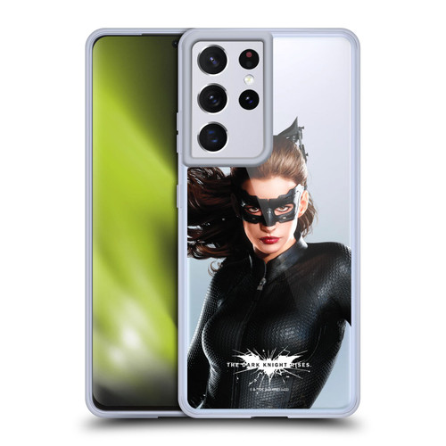 The Dark Knight Rises Character Art Catwoman Soft Gel Case for Samsung Galaxy S21 Ultra 5G