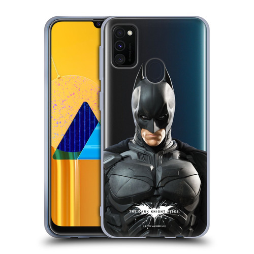 The Dark Knight Rises Character Art Batman Soft Gel Case for Samsung Galaxy M30s (2019)/M21 (2020)