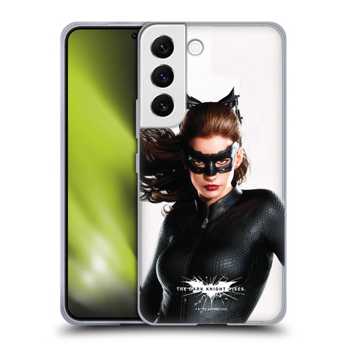 The Dark Knight Rises Character Art Catwoman Soft Gel Case for Samsung Galaxy S22 5G