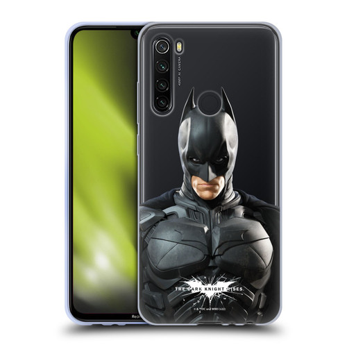 The Dark Knight Rises Character Art Batman Soft Gel Case for Xiaomi Redmi Note 8T