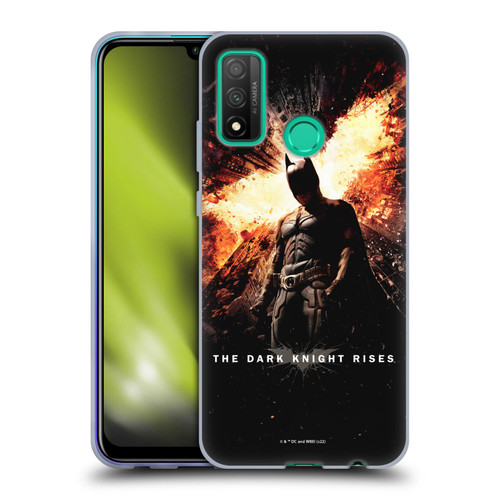 The Dark Knight Rises Key Art Batman Poster Soft Gel Case for Huawei P Smart (2020)